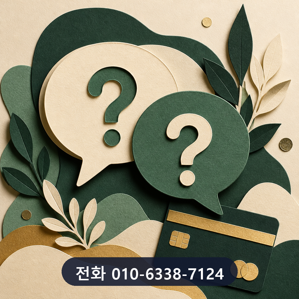 카드 잔여 현금화 자주 묻는 질문 이미지