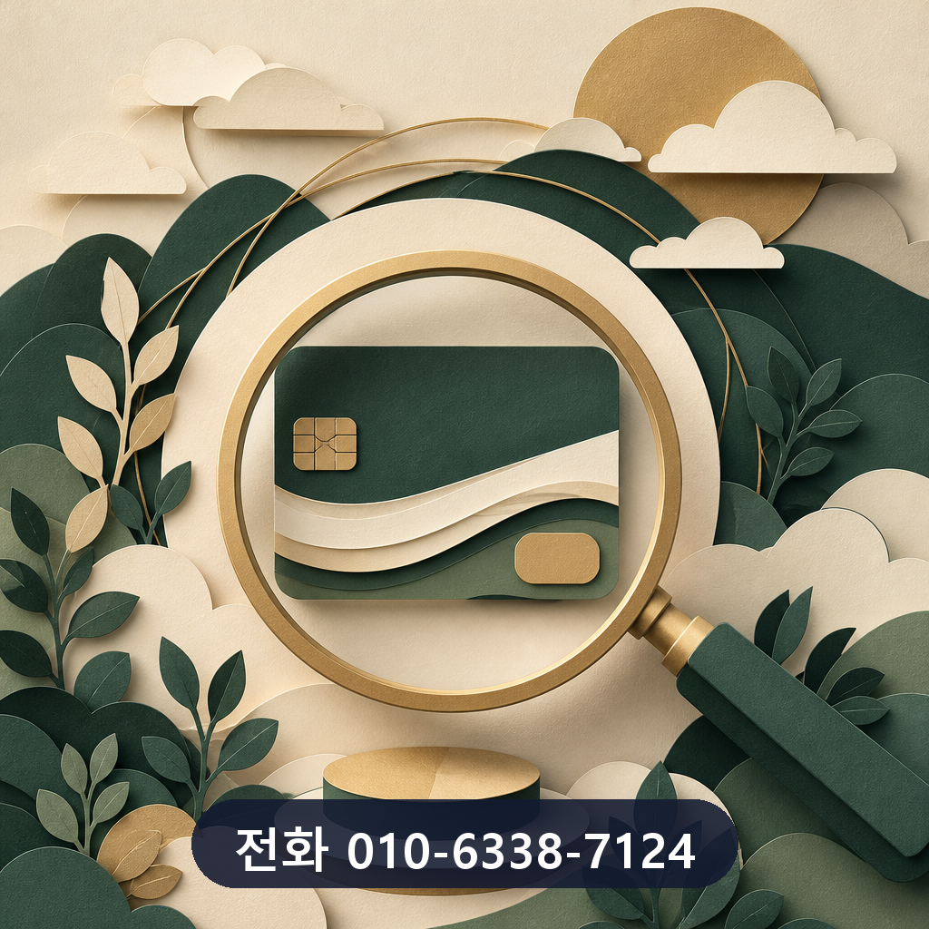 카드 잔여 현금화 한도 확인 이미지