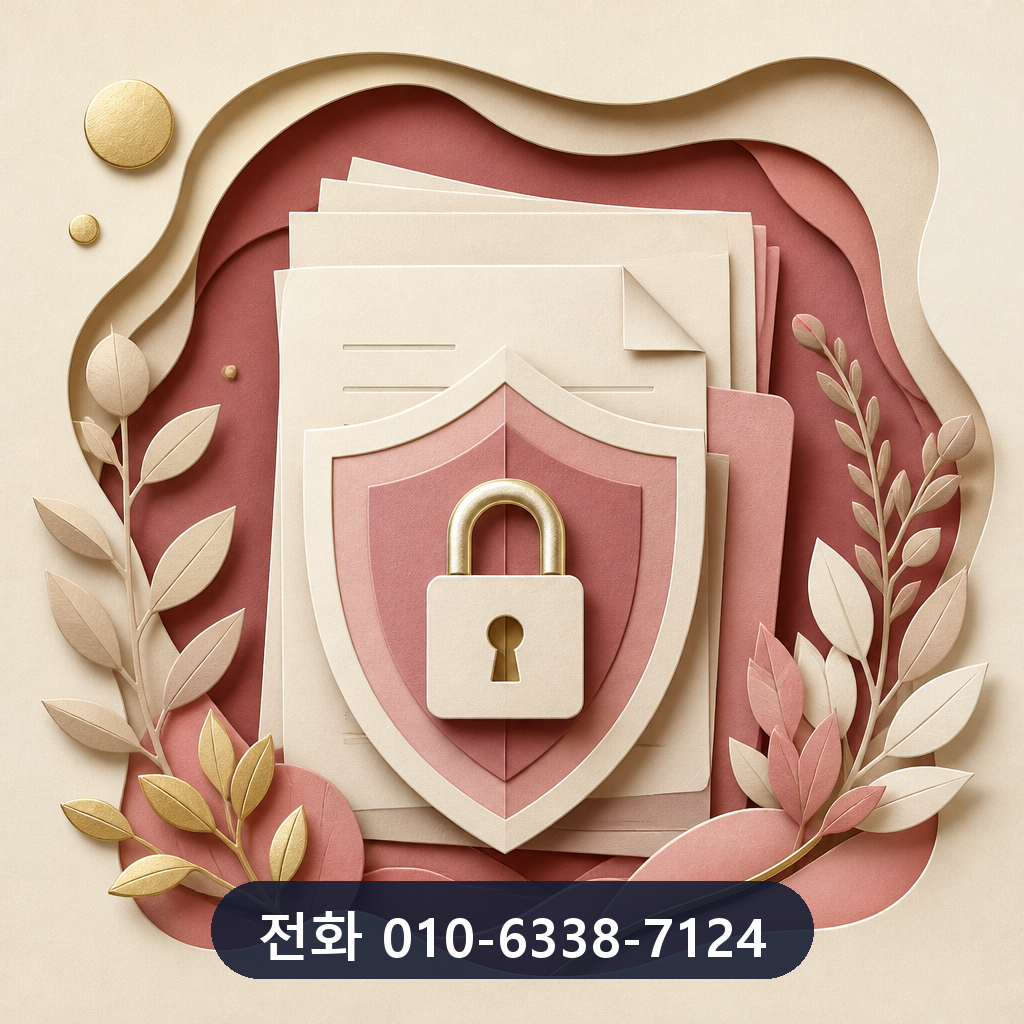 카드 잔여 현금화 개인정보 보호 이미지